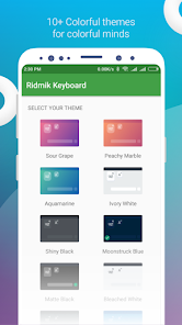 Screenshot 5 of the Ridmik Classic Keyboard