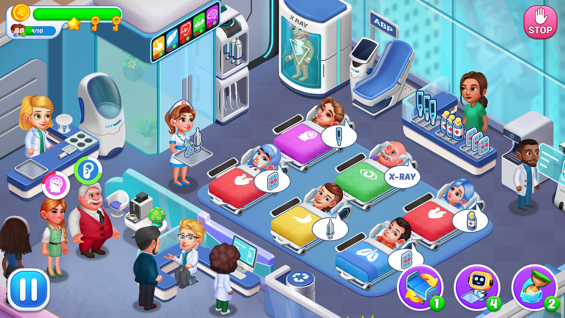 Happy Doctor: Clinic Game Screenshot 4