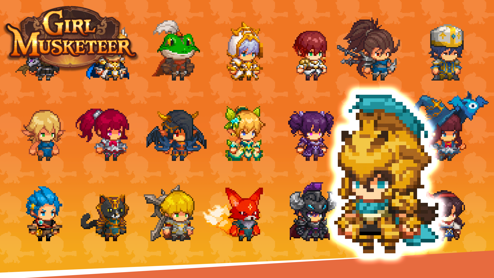 Girl Musketeer : IDLE RPG gameplay preview 2