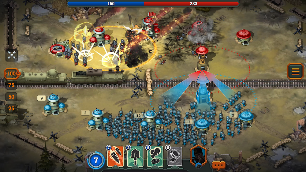 Bunker Wars: WW1 RTS Game screenshot 7