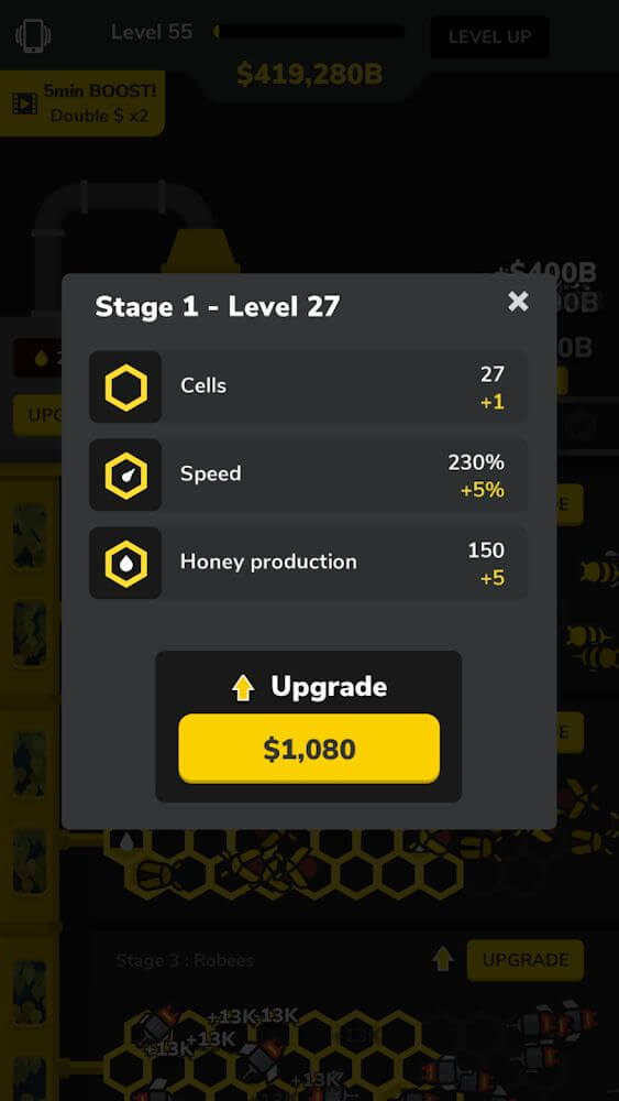 Idle Bee Factory Tycoon screenshot 3