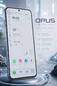 Opus Launcher Sci-Fi Themes screenshot 5