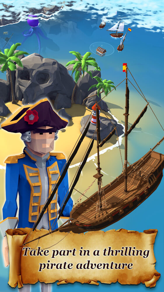 Pirate Raid - Caribbean Battle screenshot 2