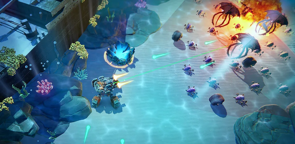 Ocean Keeper: Dome Survival screenshot 1