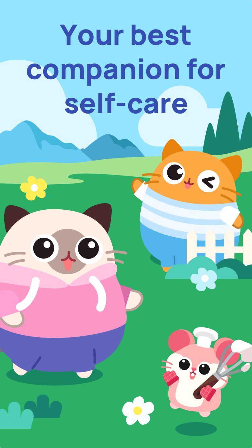 Catzy: Self-Care Journey screenshot 1