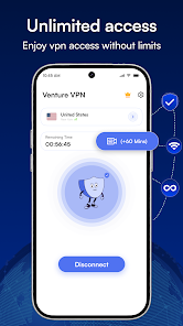 Venture VPN - Secure Proxy VPN screenshot 4