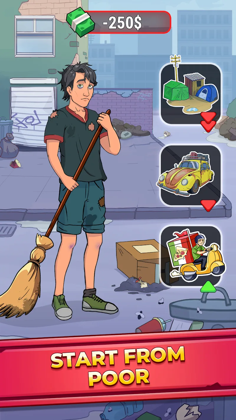 Rich Inc. Idle Life Simulator screenshot 2