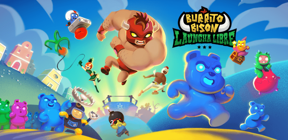Burrito Bison: Launcha Libre screenshot 1