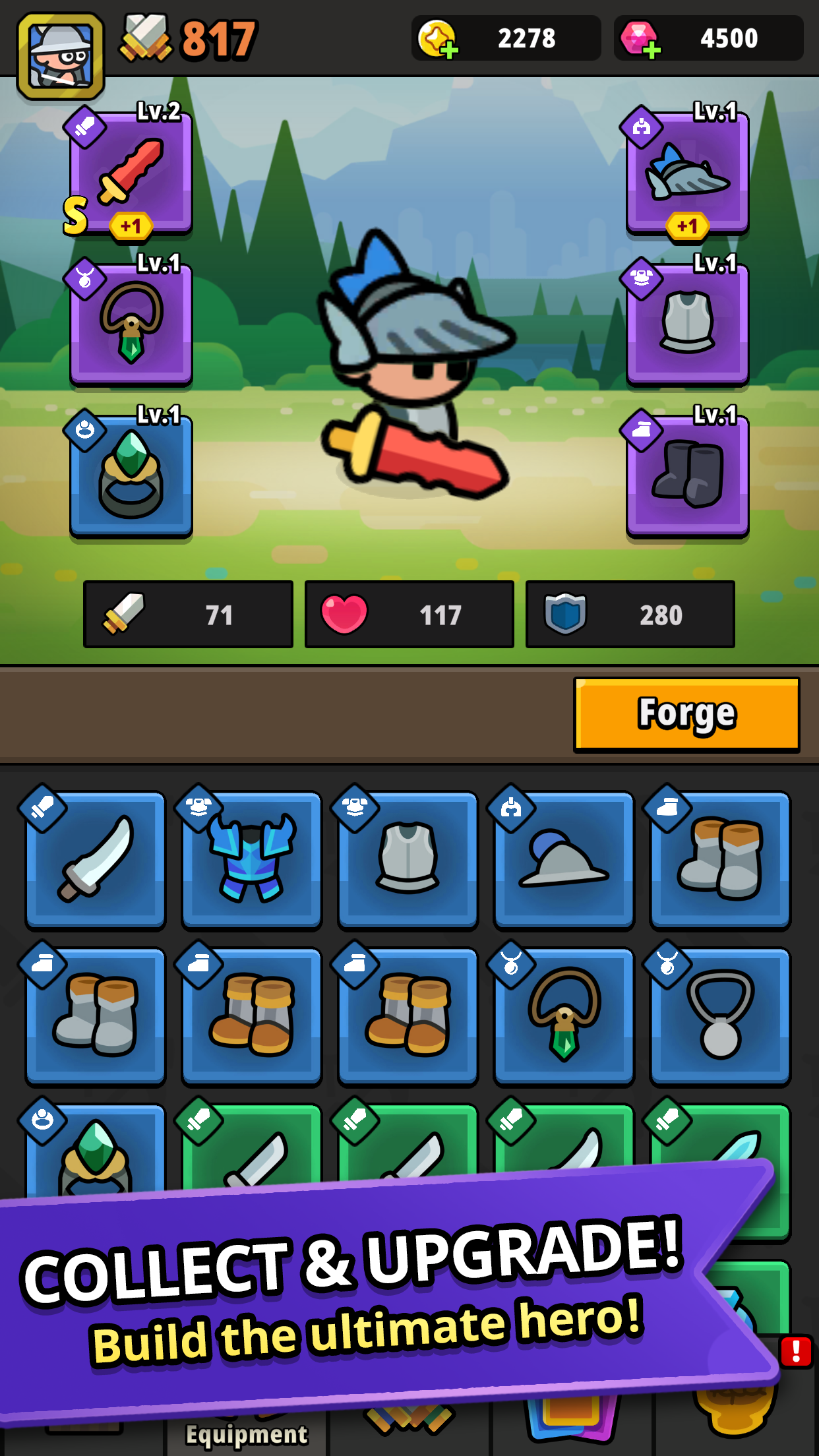 Epic Idle Journey gameplay screenshot 3
