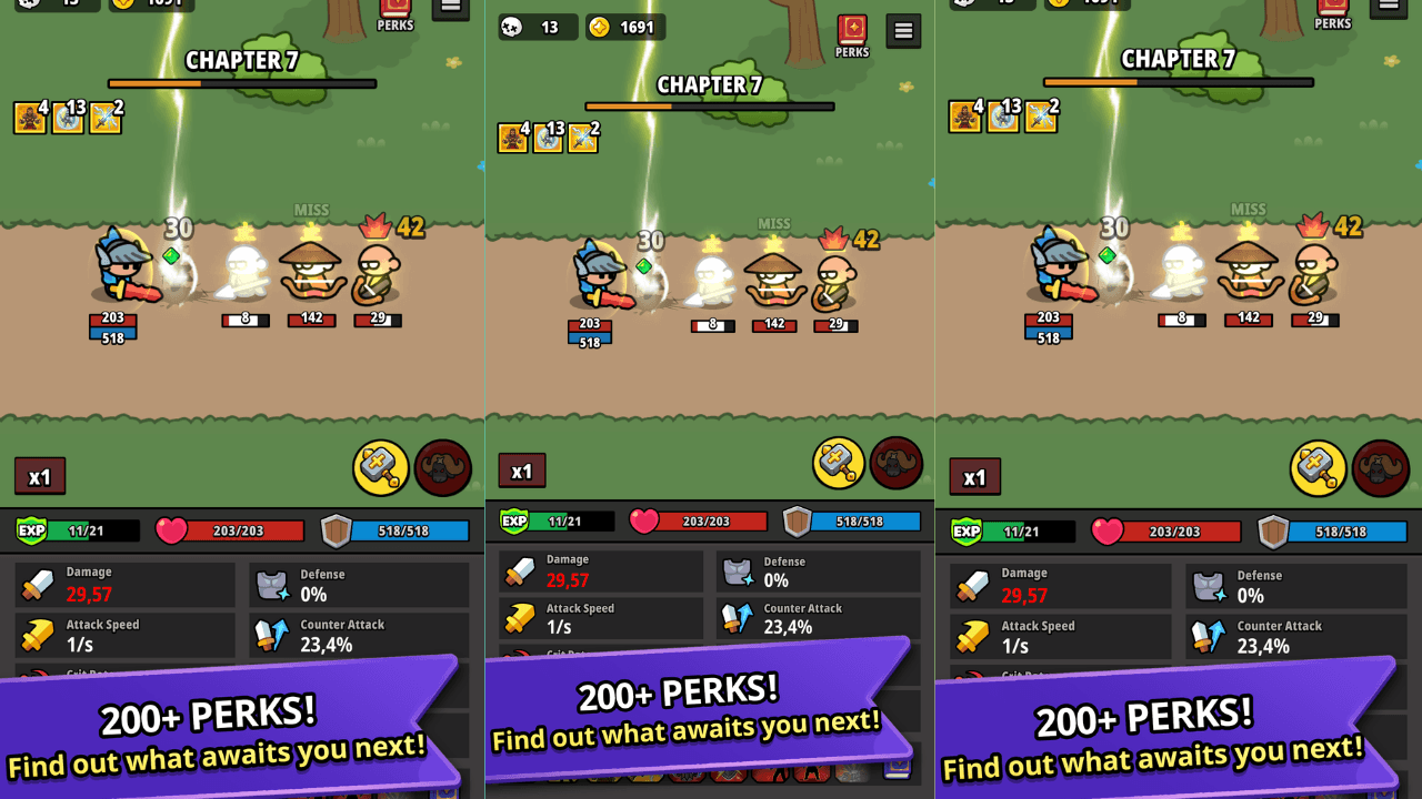Epic Idle Journey gameplay screenshot 1
