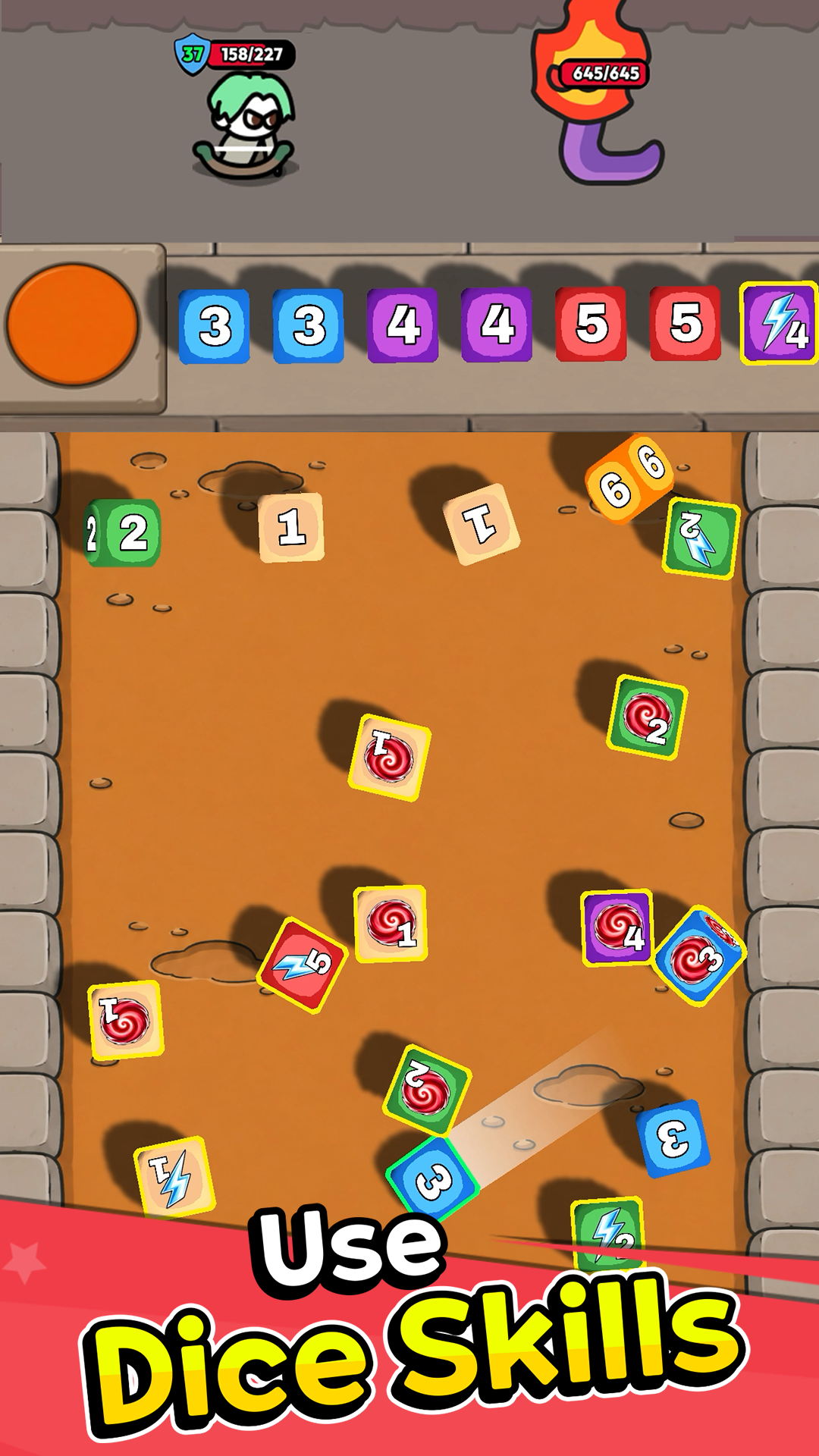 Dice Heroes : Merge screenshot 4