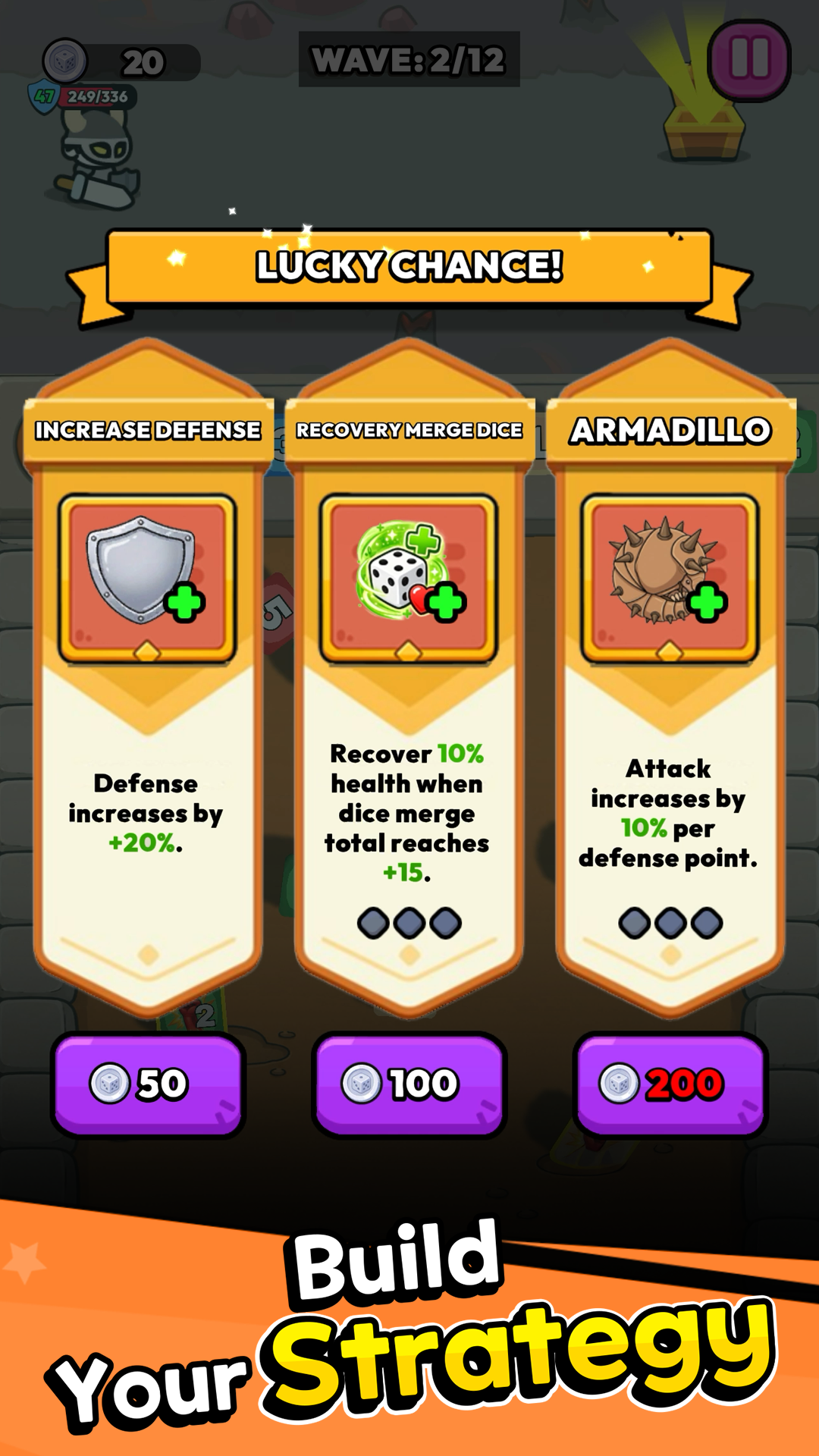 Dice Heroes : Merge screenshot 3