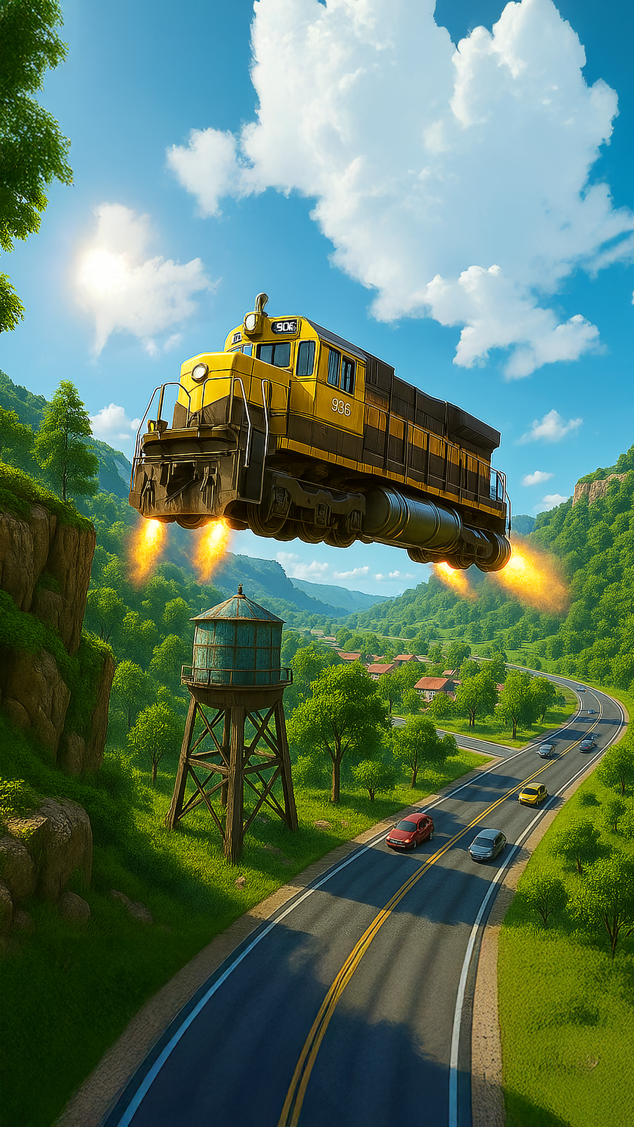 Train Ramp Jumping screenshot 2