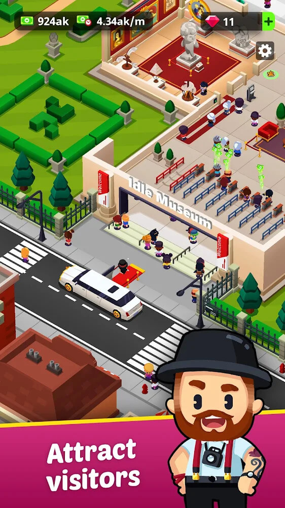 Idle Museum Tycoon screenshot 5