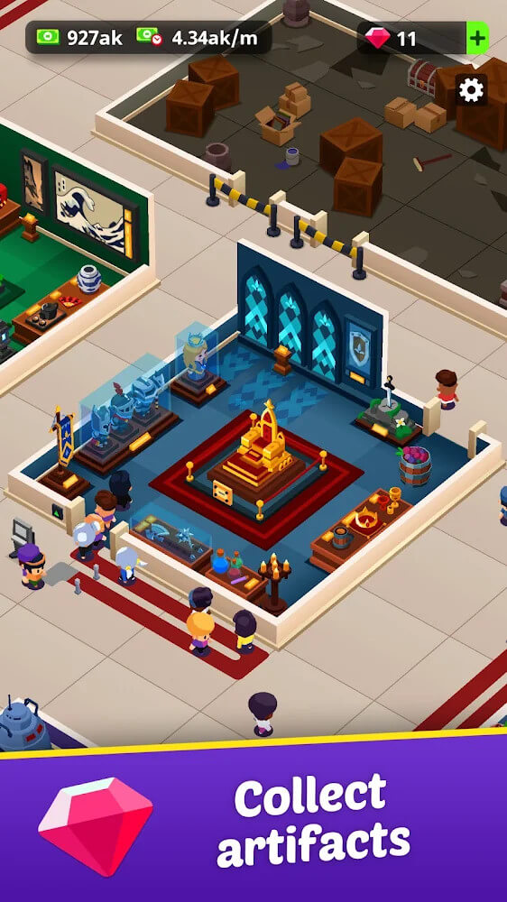 Idle Museum Tycoon screenshot 4