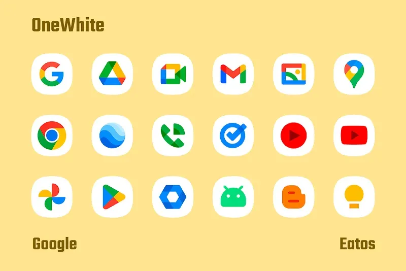 OneWhite - Icon Pack screenshot 3