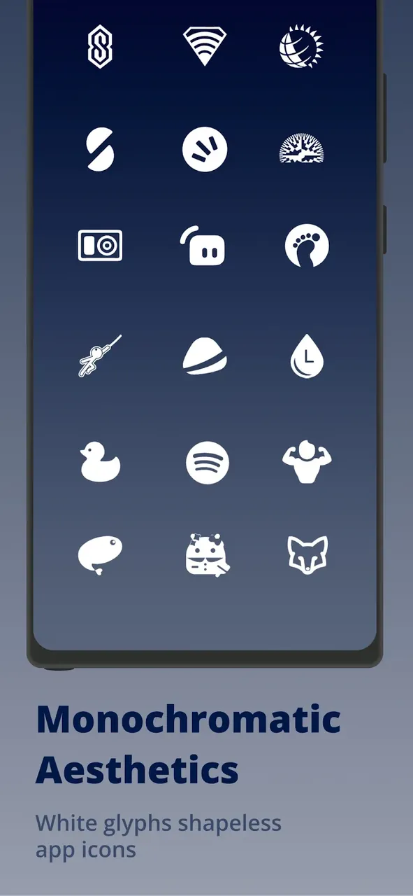White Moonlight - Icon Pack screenshot 5