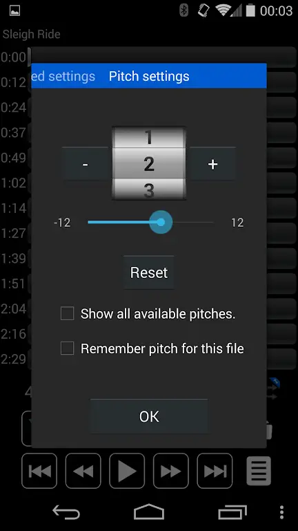 Music Speed Changer: Audipo screenshot 2