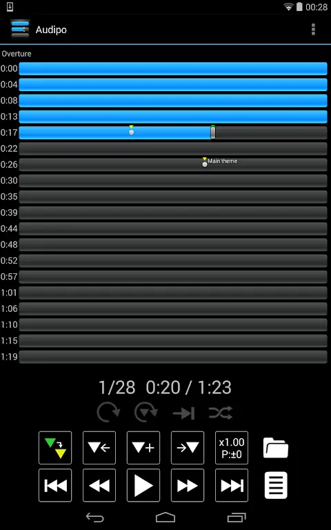 Music Speed Changer: Audipo screenshot 4
