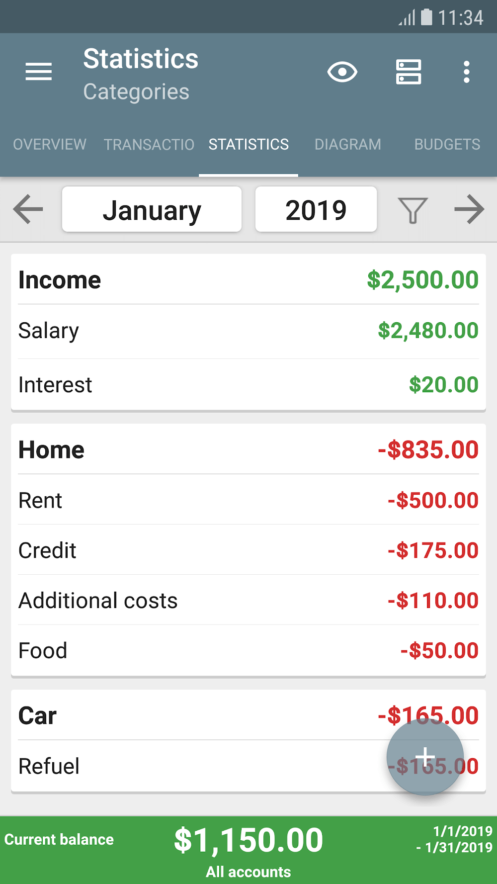 My Budget Book screenshot 3