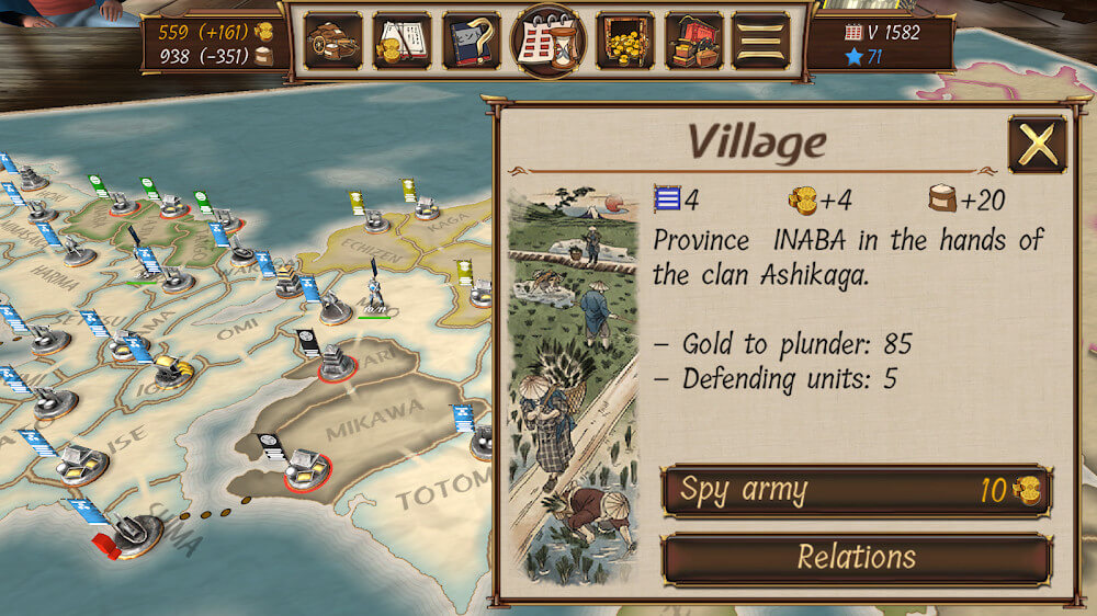 Shoguns Empire: Hex Commander screenshot 4