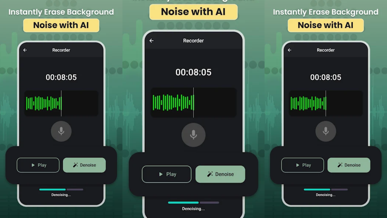 Ai Noise Reducer Audio Video screenshot 1