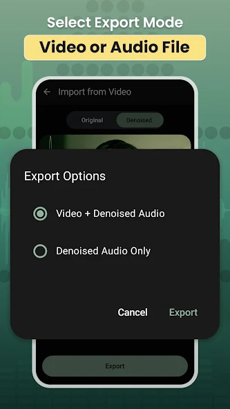 Ai Noise Reducer Audio Video screenshot 3