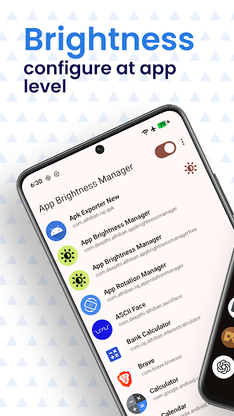 App Brightness Manager screenshot 5