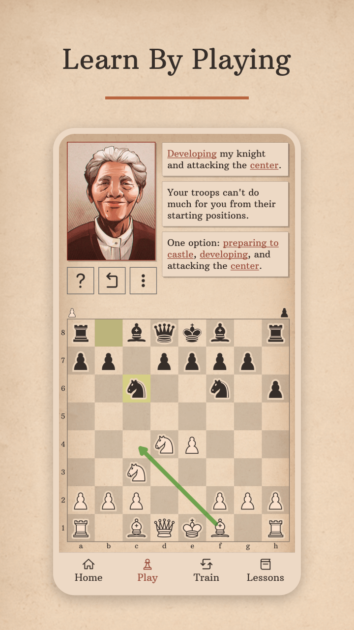 Dr. Wolf: Learn Chess screenshot 4