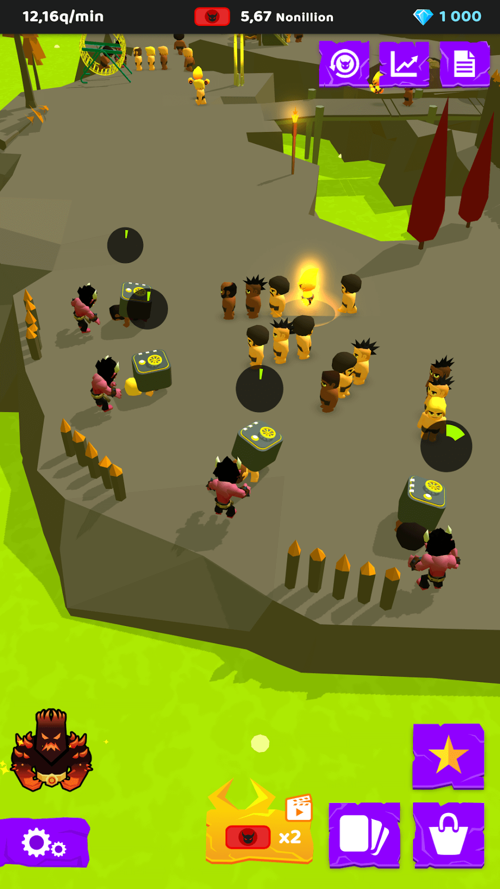 Hell: Idle Evil Tycoon screenshot 5