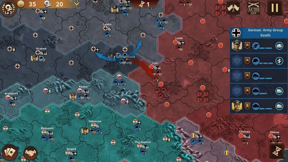 Glory of Generals 3 - WW2 SLG screenshot 5