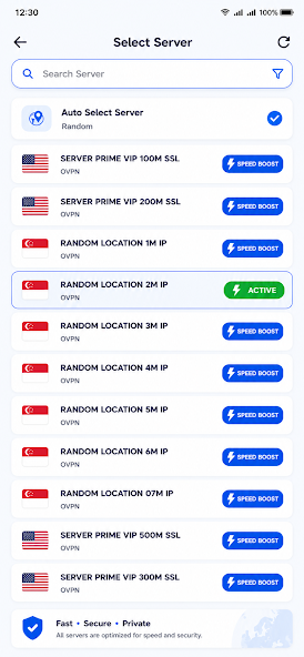 Ultra Tunnel- Secure VPN Proxy screenshot 3