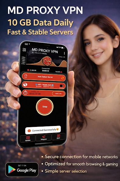 MD PROXY VPN screenshot 2