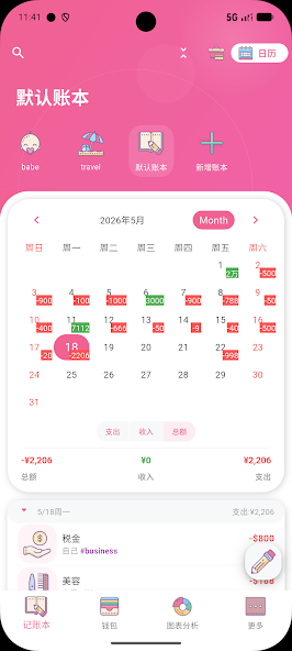 Money+ Cute Expense Tracker screenshot 4