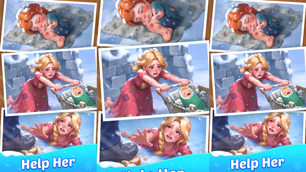 Frost Valley™: Merge & Story screenshot 1