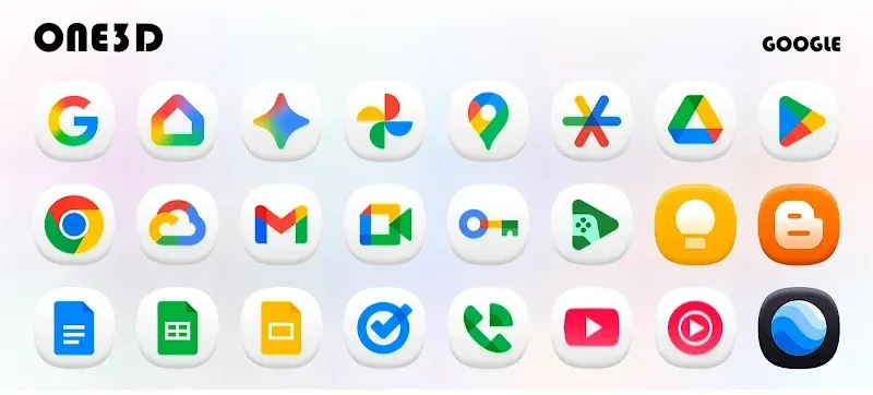 One3D - Icon Pack screenshot 3