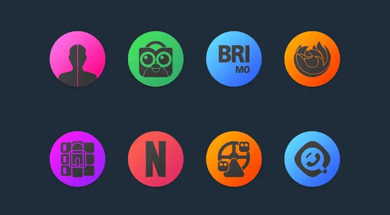 CircleDient Icon Pack Gradient screenshot 5