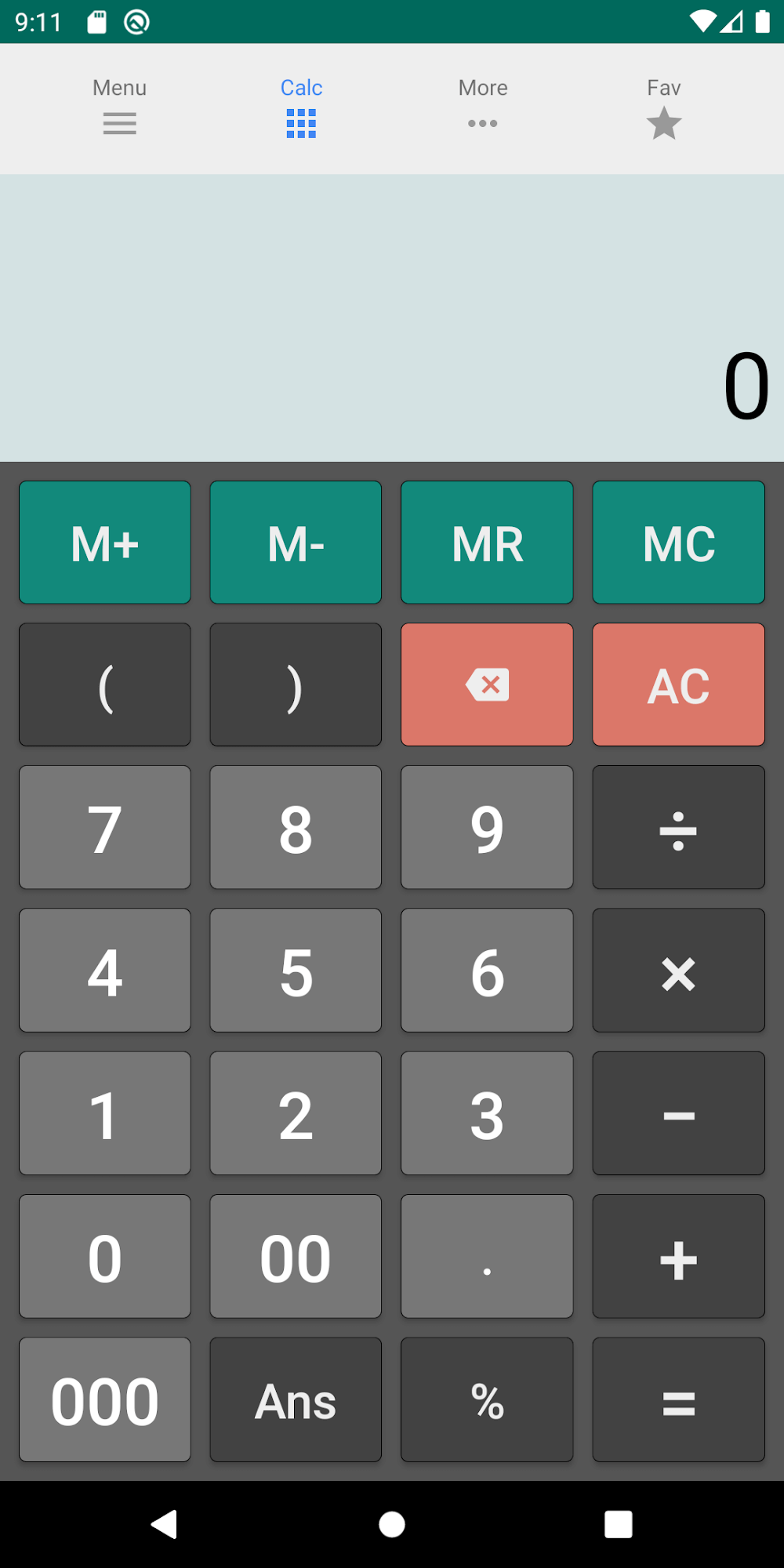 OneCalc+ screenshot 3
