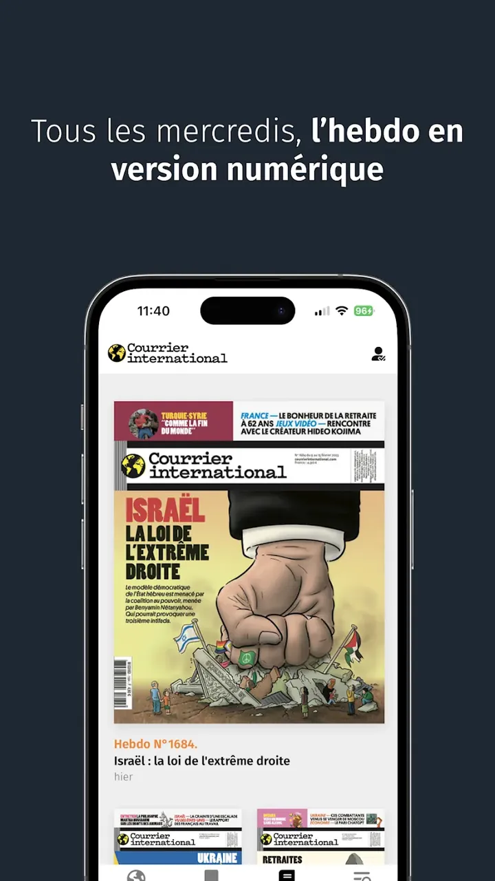 Courrier International screenshot 6