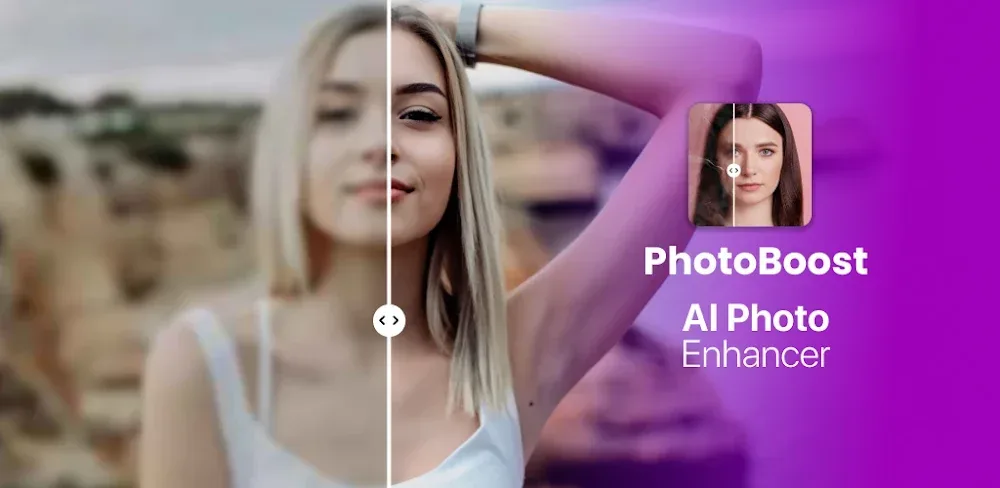 PhotoBoost - AI Photo Enhancer screenshot 1