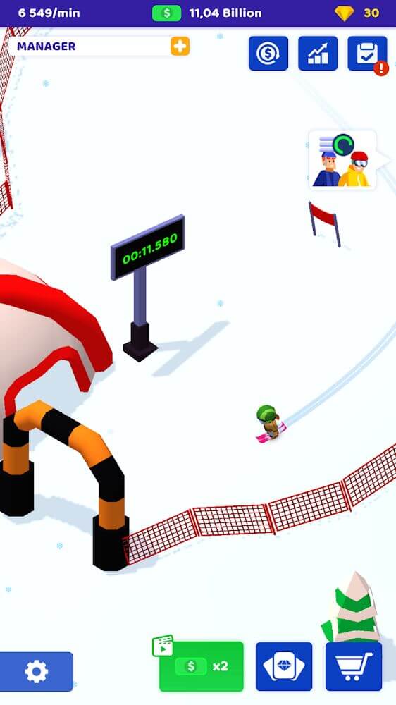 Ski Resort: Idle Snow Tycoon screenshot 5