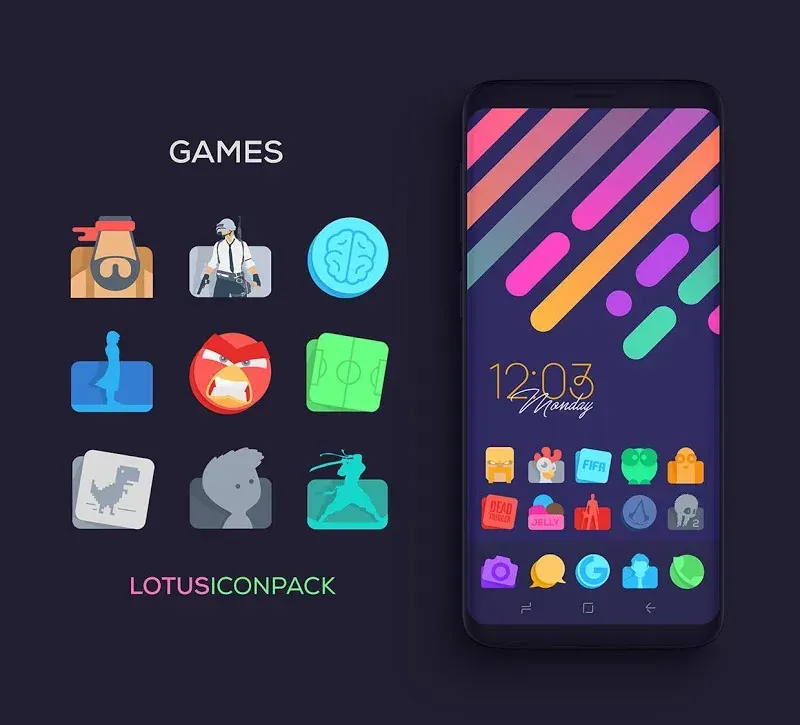 Lotus Icon Pack screenshot 4