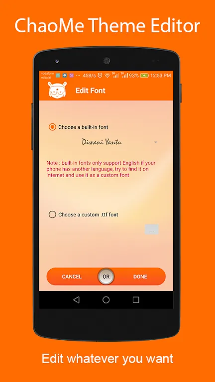 ChaoMe Theme Editor (MIUI Theme Editor) screenshot 3