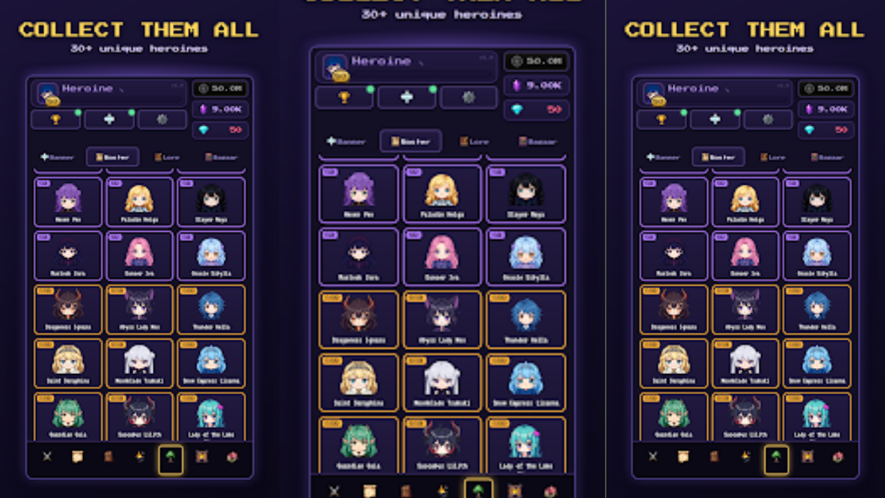 Ellia's Phantasm: Idle Tap RPG screenshot 1