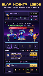 Ellia's Phantasm: Idle Tap RPG screenshot 2