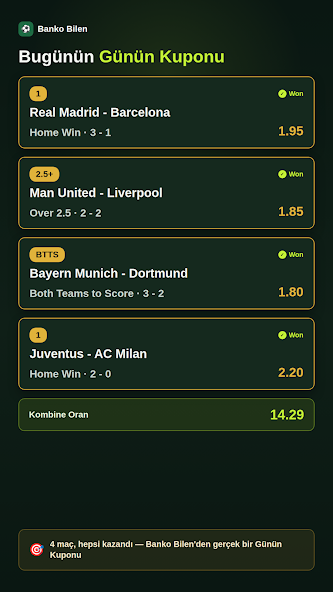 Banko Bilen - Betting Tips screenshot 2