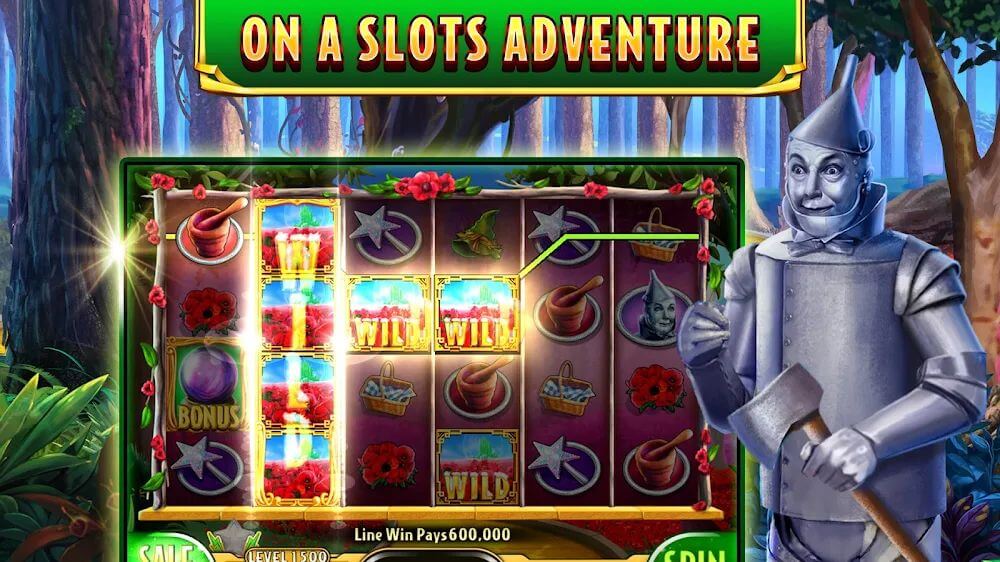 Wizard of Oz Slot Machine Game screenshot 4