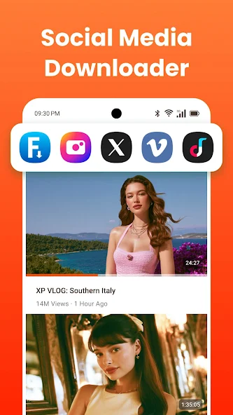 Video downloader app, screenshot 5
