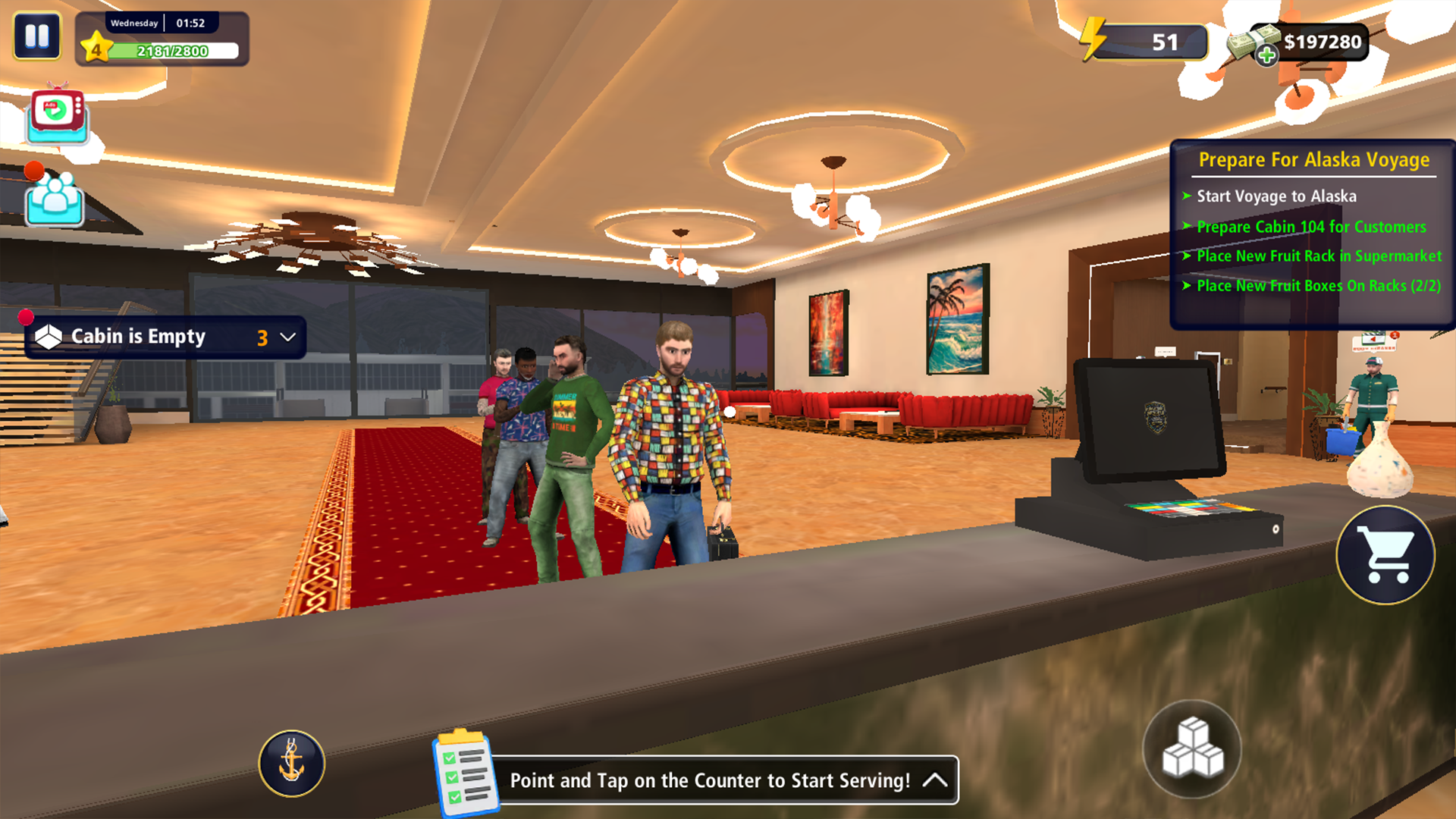 Cruise Ship Manager Simulator screenshot 2