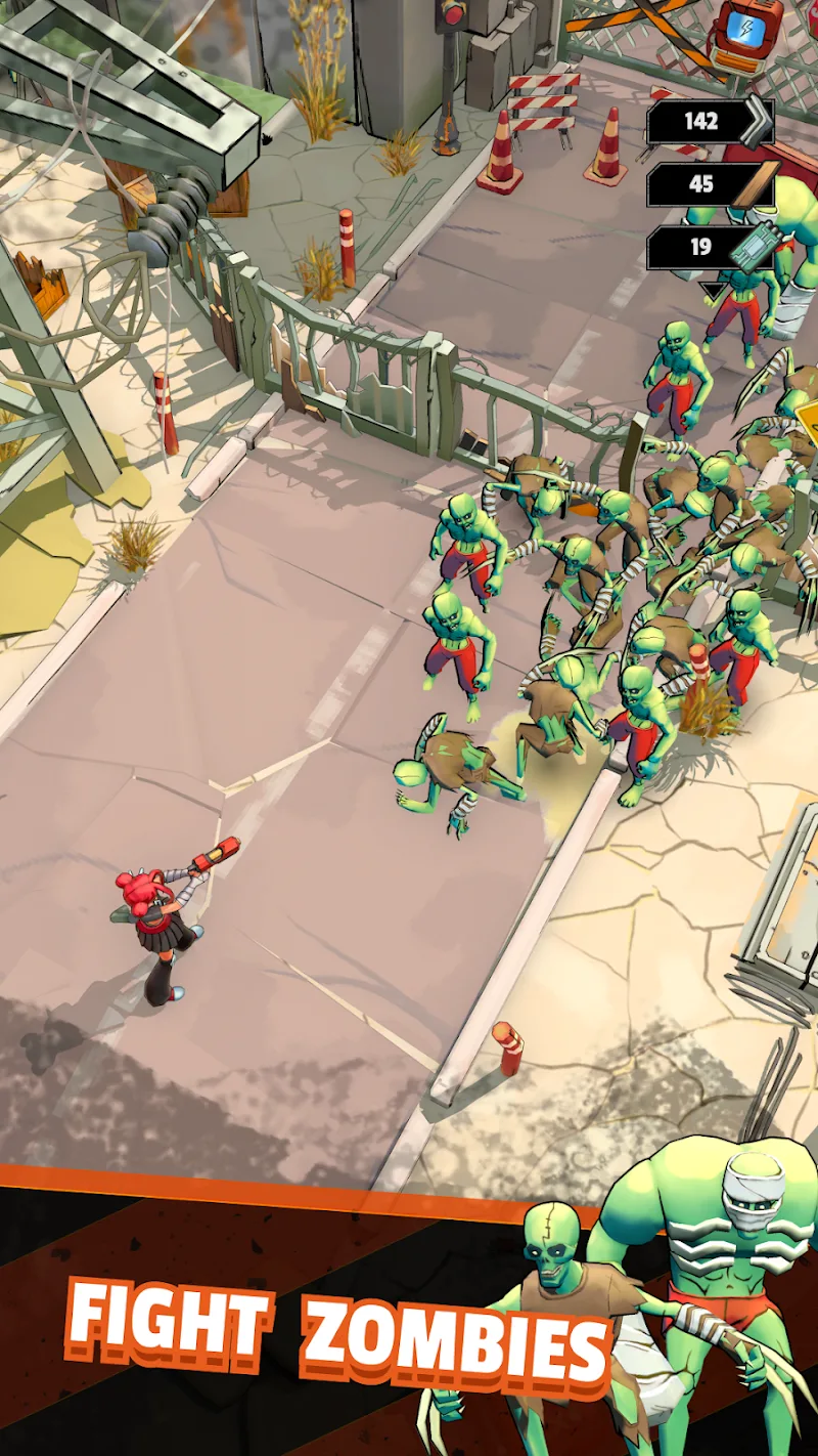 Zombiepunk: Fight & Survive gameplay preview 4